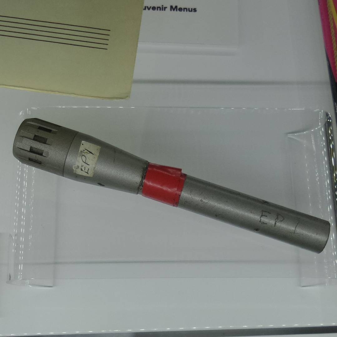 Elvis’ personal microphone #Elvis