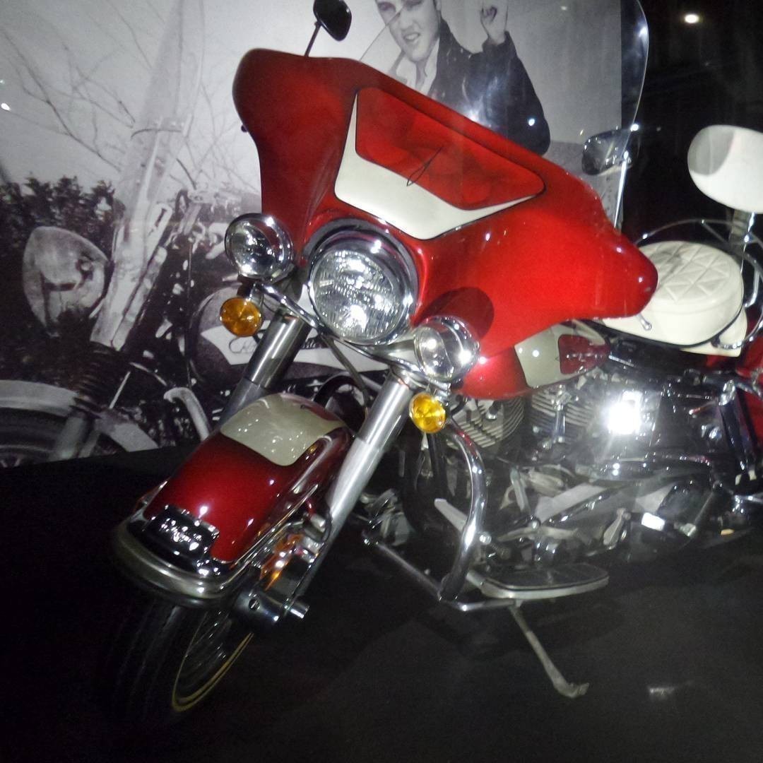 Elvis’ Harley Davidson #Elvis