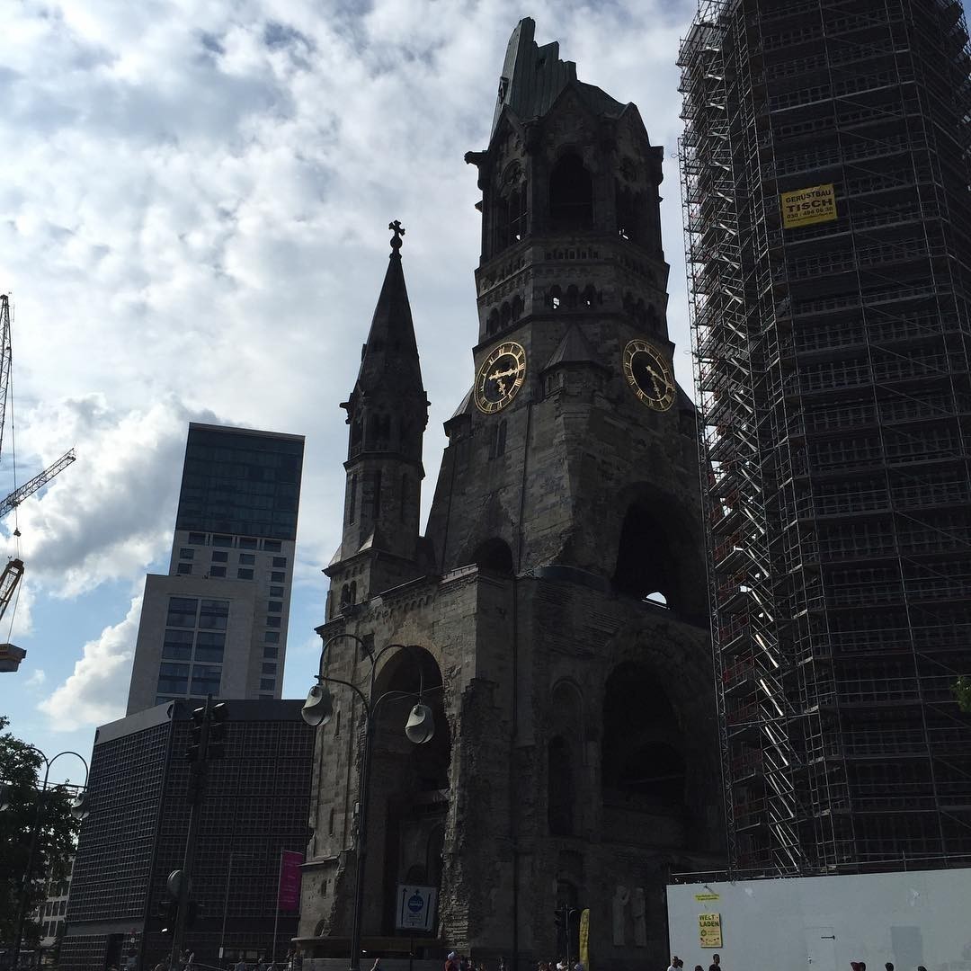 Still partly a building site. Will this ever change? #Gedächtniskirche