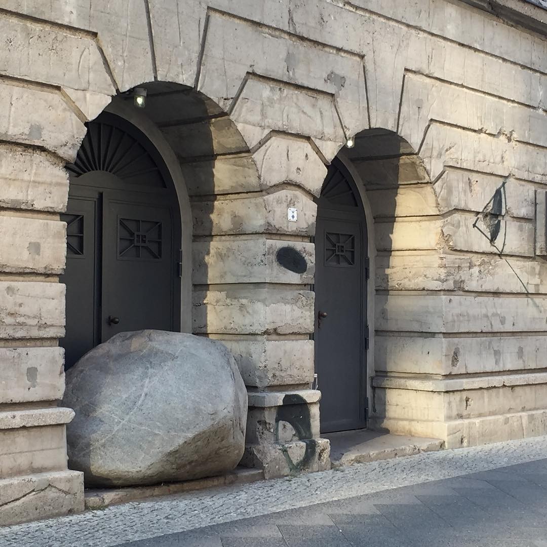 Entrance to the #Bunker housing the