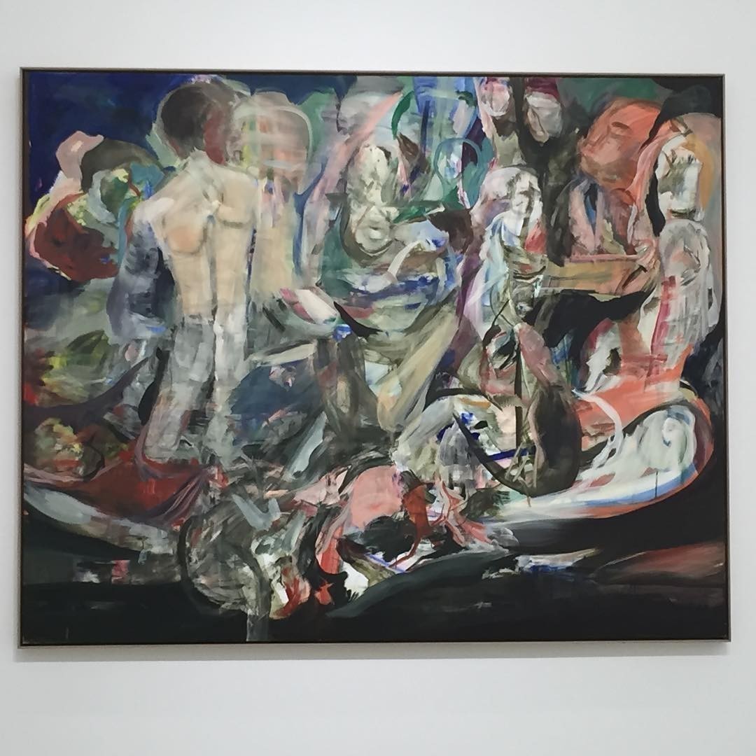 Cecily Brown at CFA Berlin. Make sure to visit. It’s great exhibition. #CFABerlin
