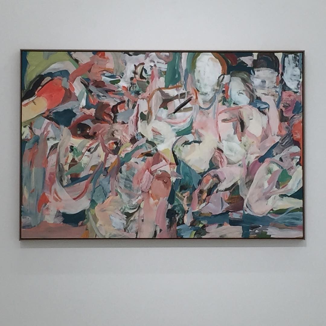 Cecily Brown at CFA Berlin. Make sure to visit. It’s great exhibition. #CFABerlin