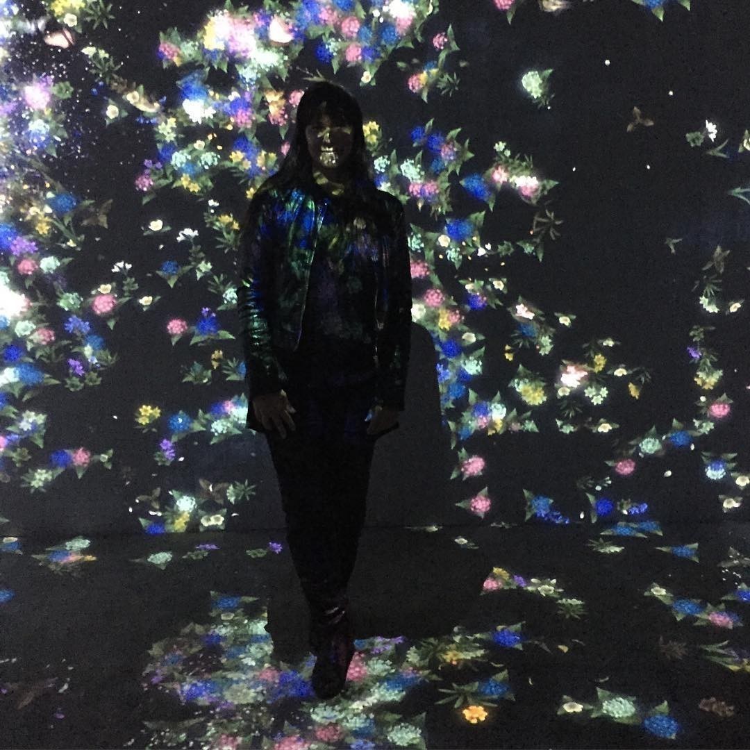 Team Lab Flutter of Butterflies beyond Borders Saatchi Gallery London September 2015 What an amazing installation. I can spend hours here. I hope to see more in the near future. What a treat to be able to see this in Europe.