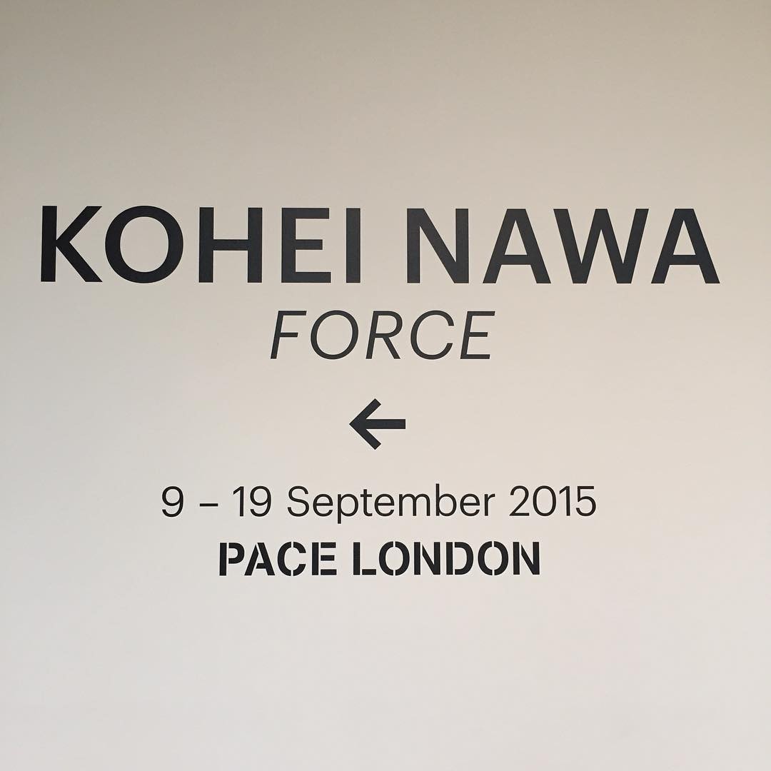 Must see: Love this: Kohei Nawa FORCE at Pace Gallery London @pacegallery