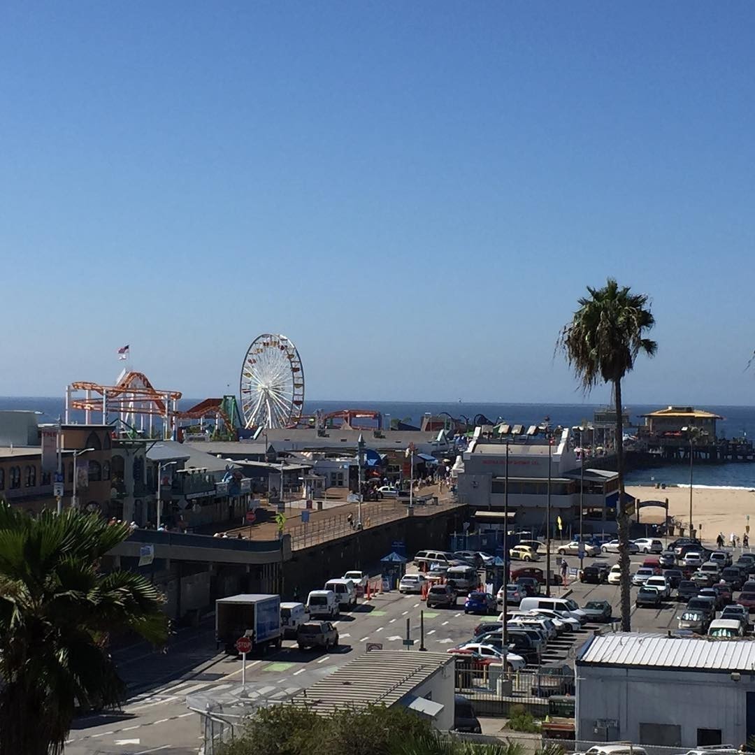 At Santa Monica Pier. #SantaMonica