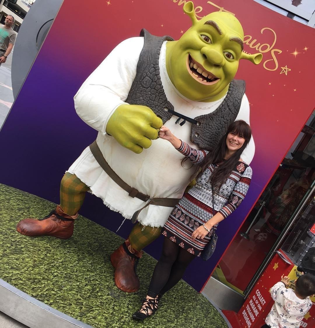 My new buddy #shrek