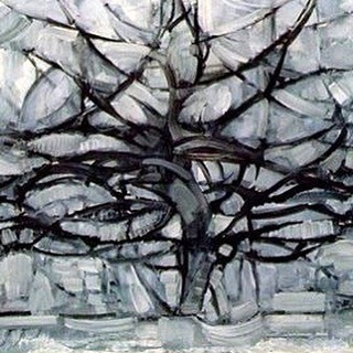 Some of the earlier works by #PietMondrian Piet Mondrian Die Linie – Exhibition at Martin-Gropi