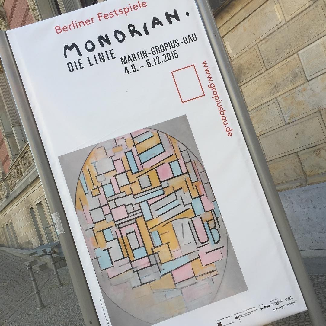 Go visit Piet Mondrian Die Linie – Exhibition at Martin-Gropius-Bau #Berlin A look at the development and l