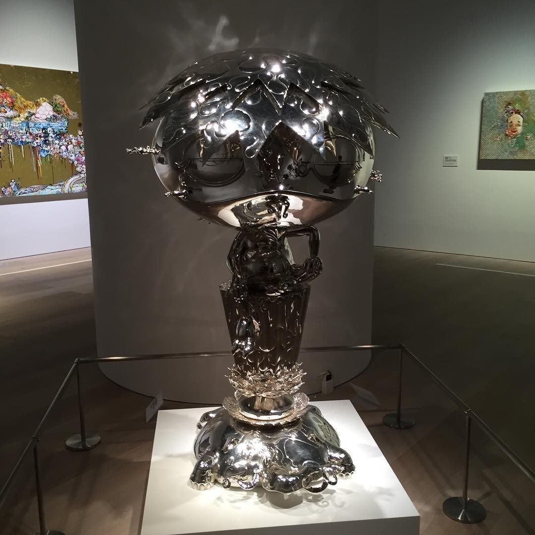 Great exhibition. Must see: Takashi Murakami: The 500 Arhats #takashimurakami
