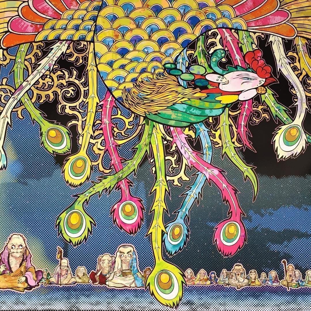 Great exhibition. Must see: Takashi Murakami: The 500 Arhats #takashimurakami