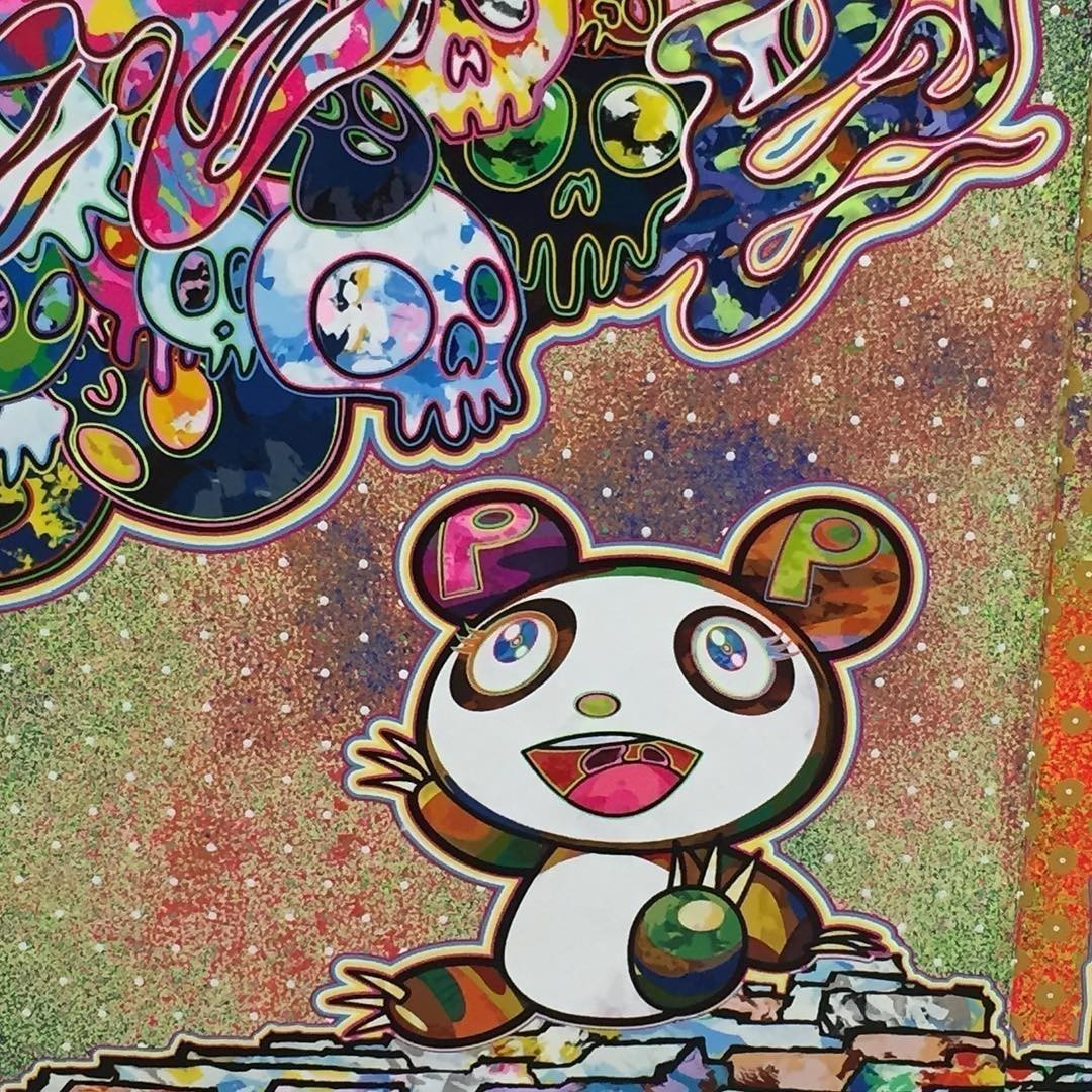 Great exhibition. Must see: Takashi Murakami: The 500 Arhats #takashimurakami