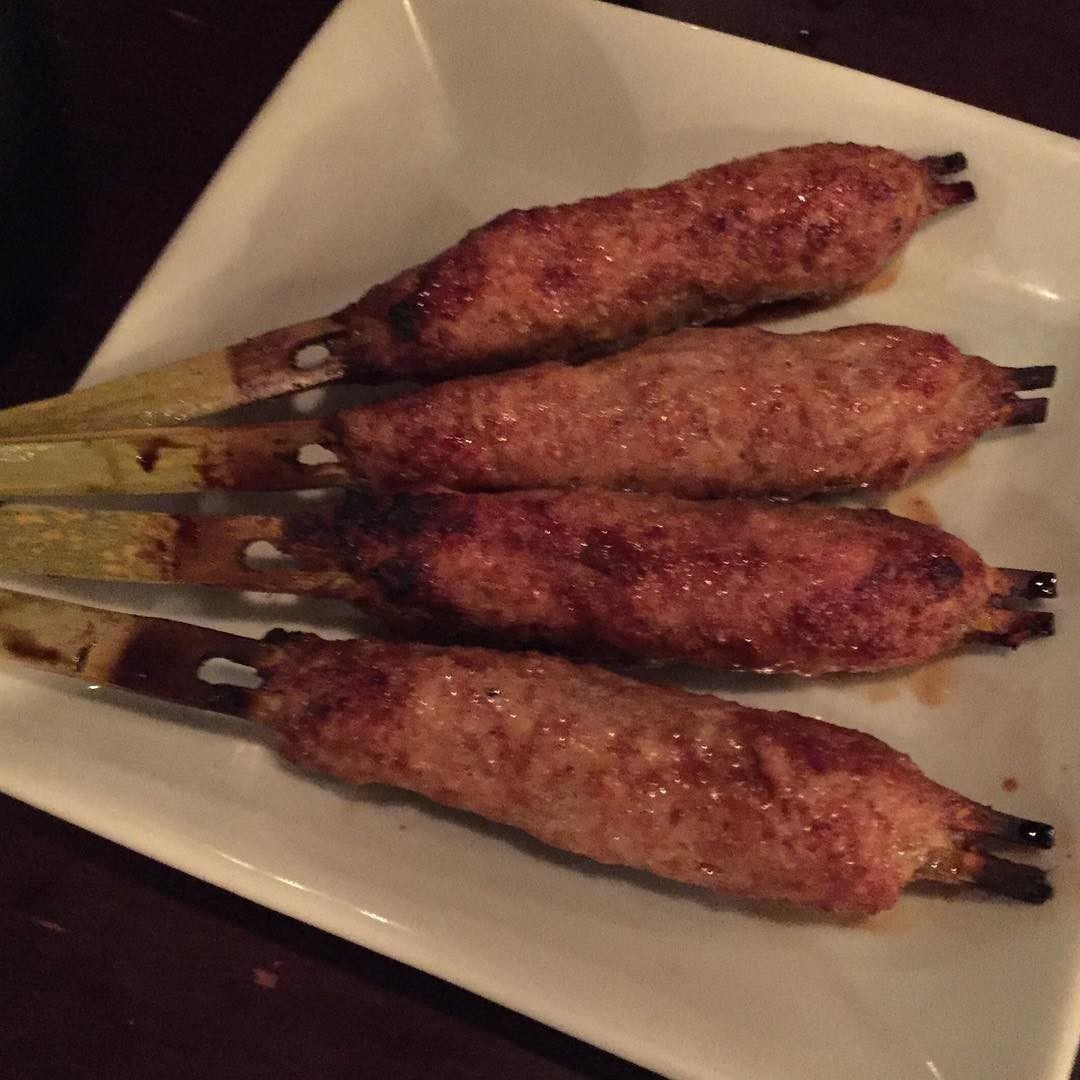 Japanese food at Kill Bill Restaurant Gonpachi #Tokyo