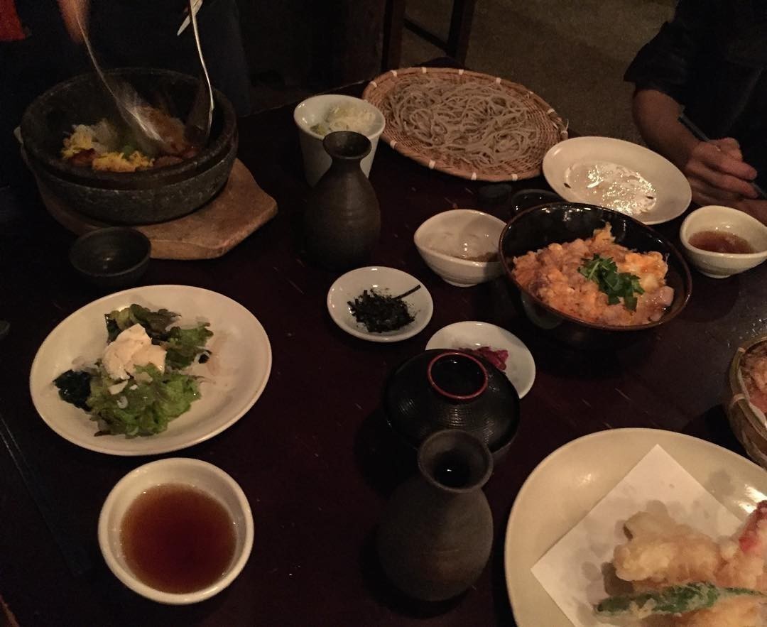 Japanese food at Kill Bill Restaurant Gonpachi #Tokyo