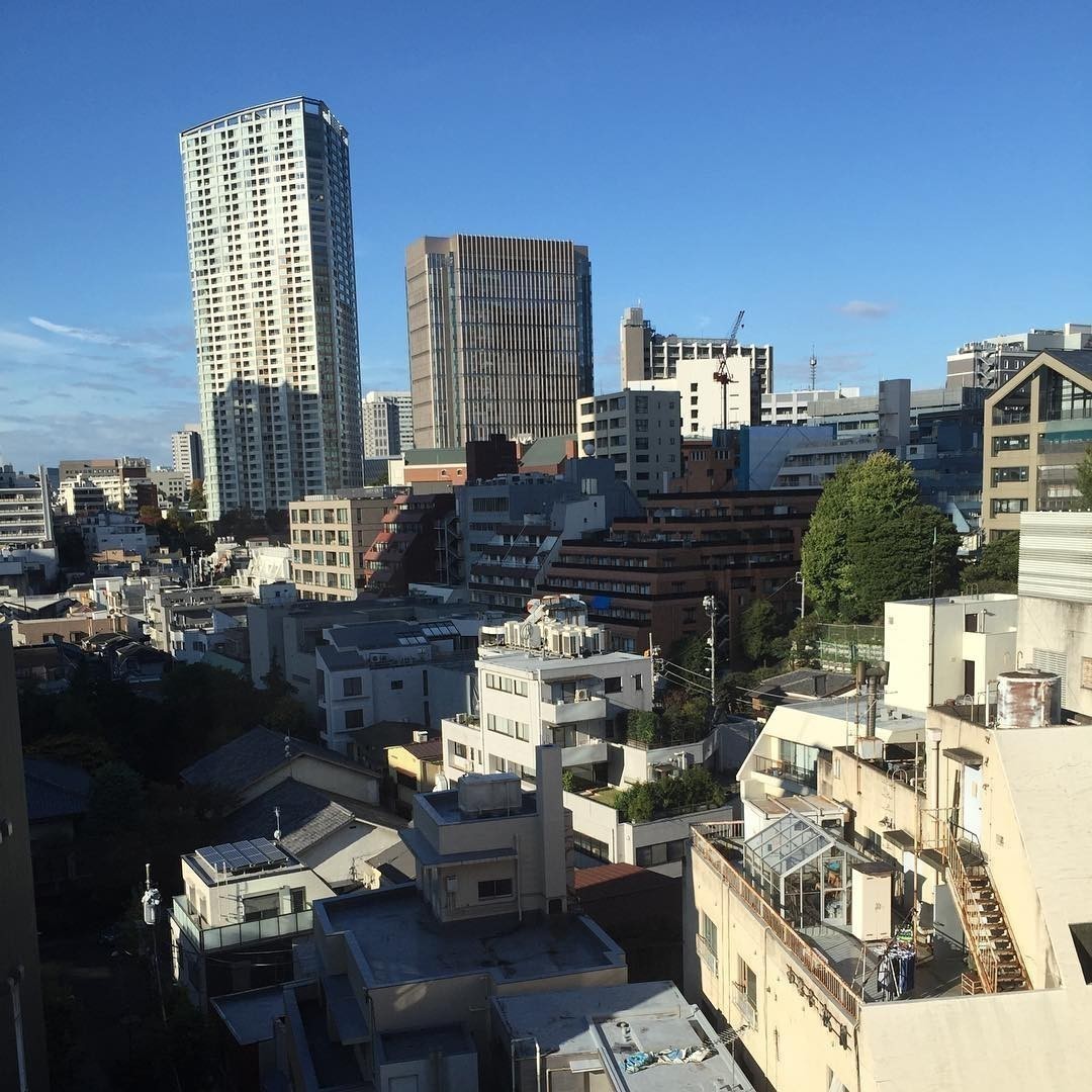 Good morning from #Tokyo. View from my hotel.