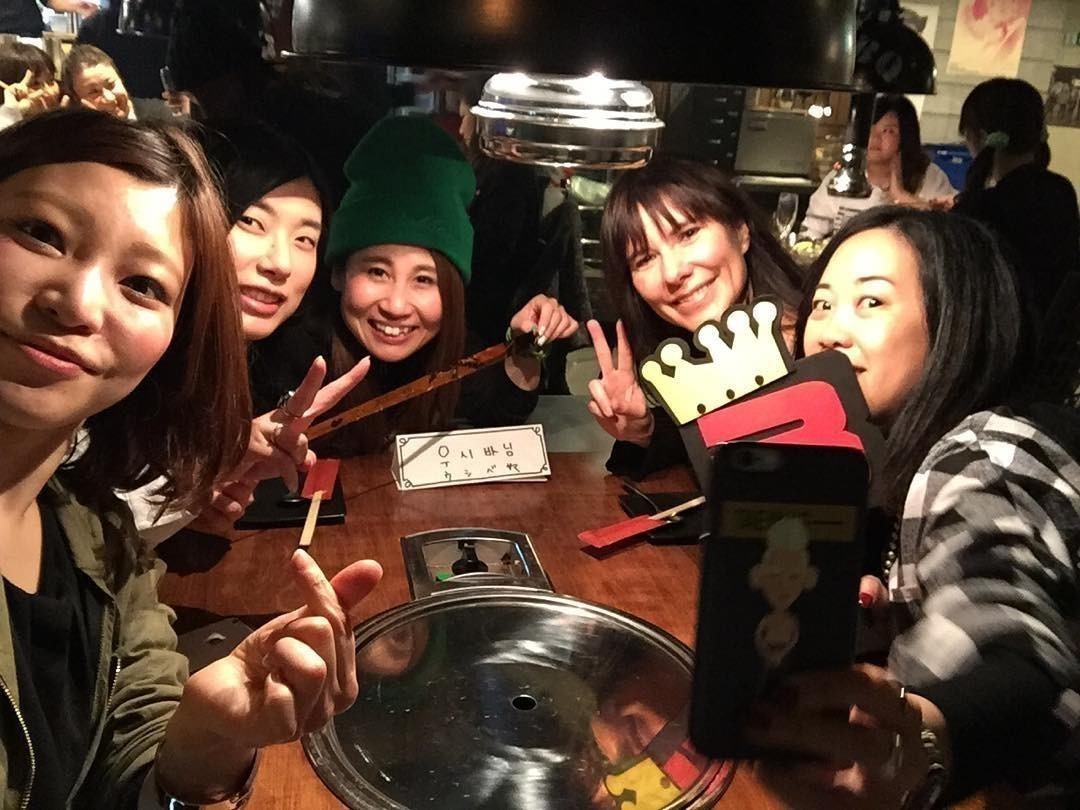 I don’t know what happened but here we are back at Korean BBQ in Japan ^^
