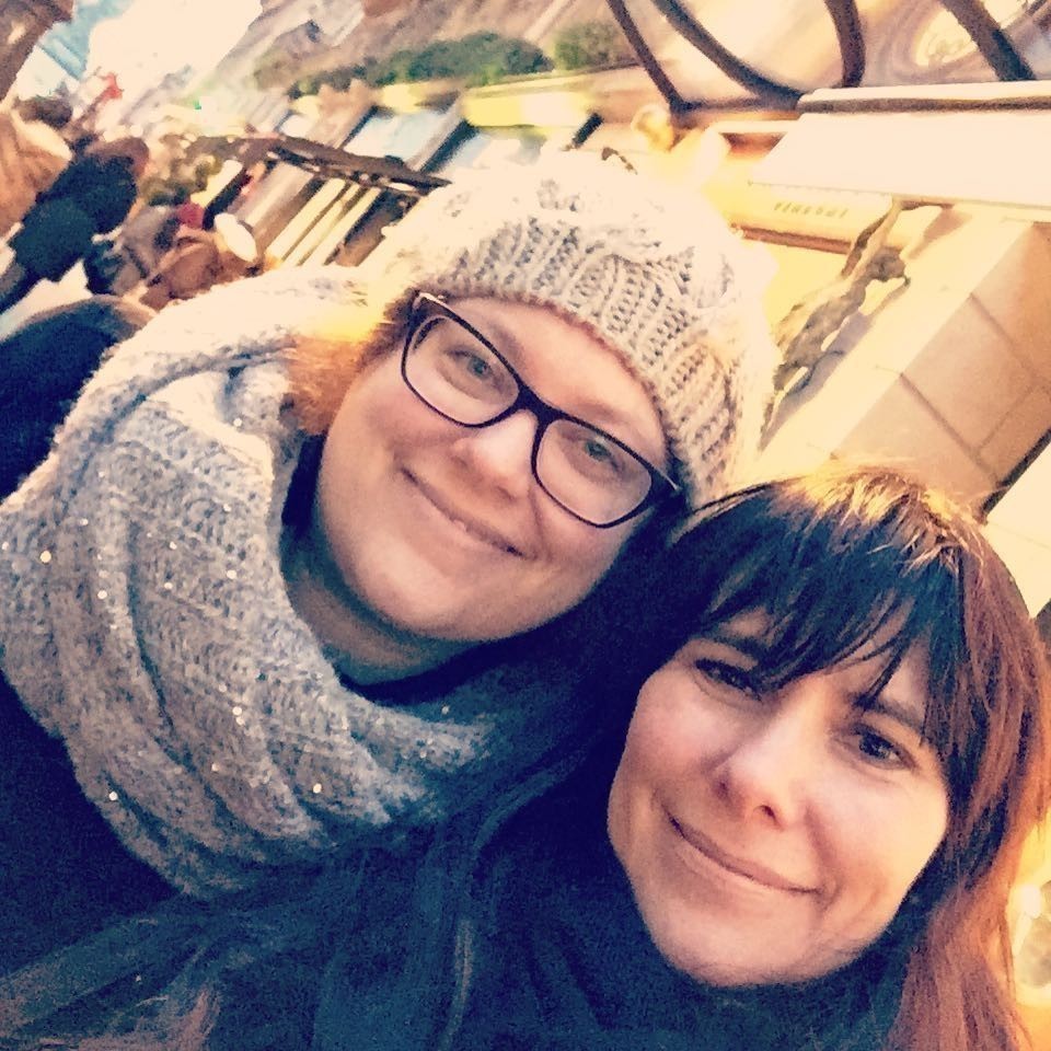 #Paris with my great friend Marie.