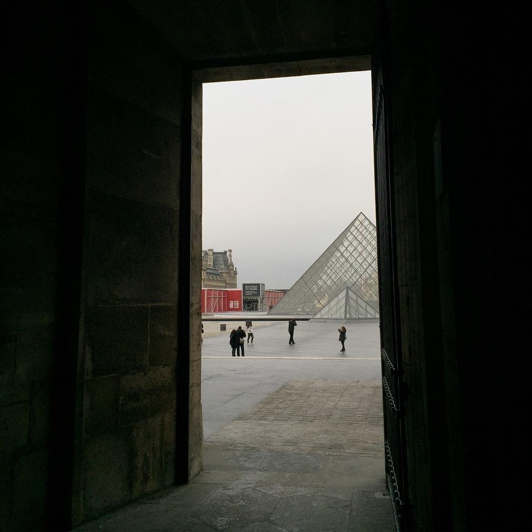 Pyramides of the #Louvre