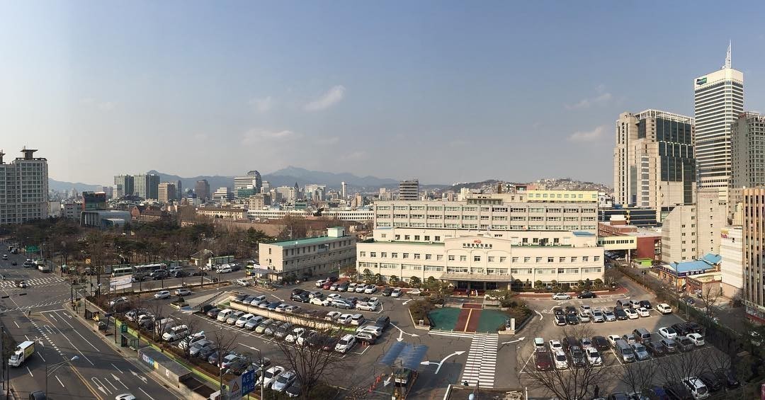 Back in #Seoul. View from hotel ^^