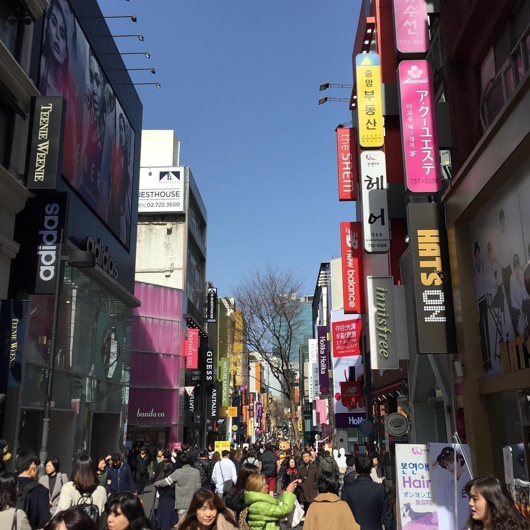 Myeongdong #Seoul