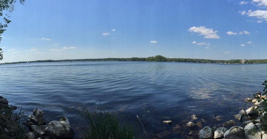 The lake close to my home. Beautiful weather 💕 #Berlin