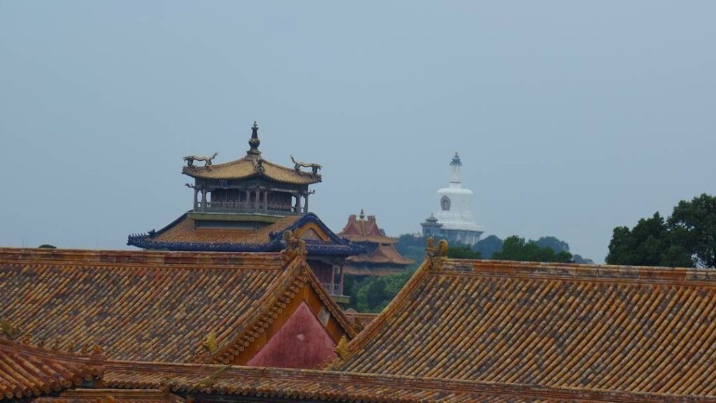 A view over the roofs of the #ForbiddenCity