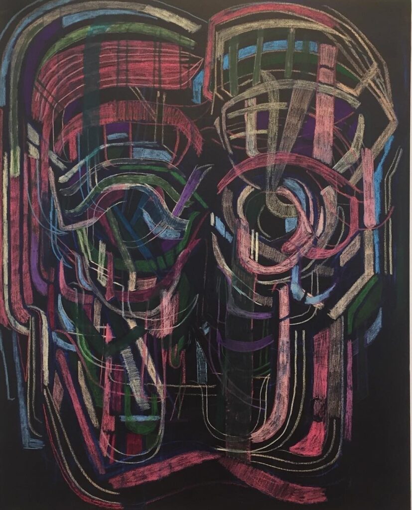 Thomas Houseago, Psychedellic Brothers – Drawn Paintings, Gagosian Gallery Hong Kong #thomashou