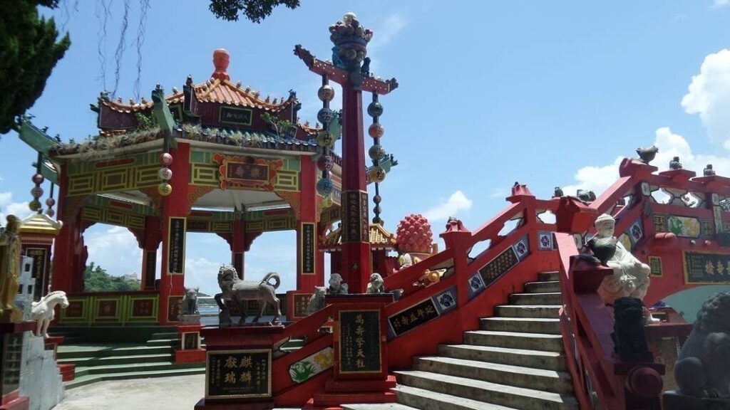 At a local temple #RepulseBay