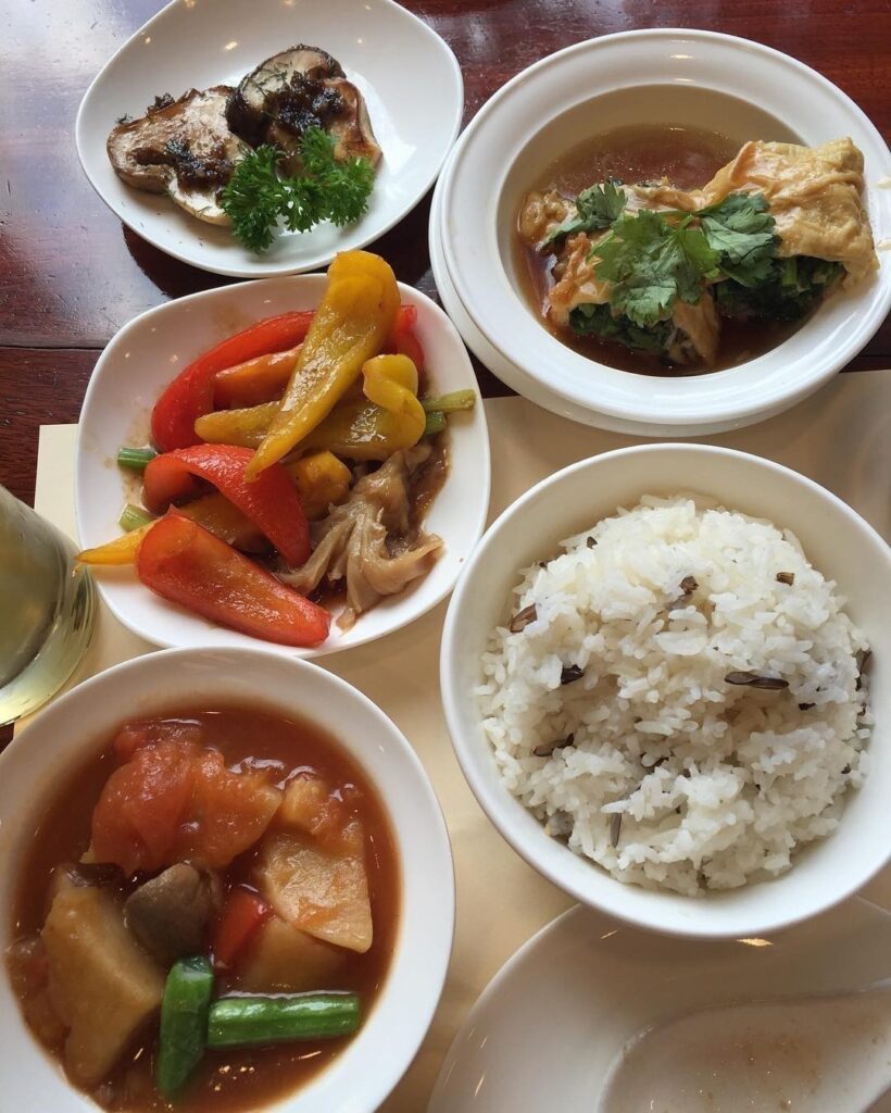 Vegetarian 4 course meal at Chi Lin Nunnery #HongKong