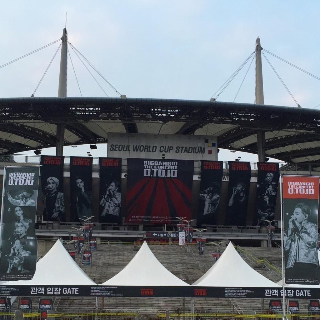 Showday #BIGBANG10 at Seoul World Cup Stadium 🙏