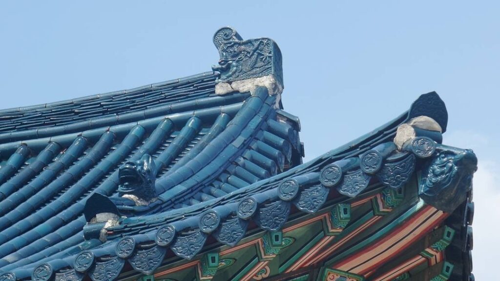 Roof detail of the original #BlueHouse