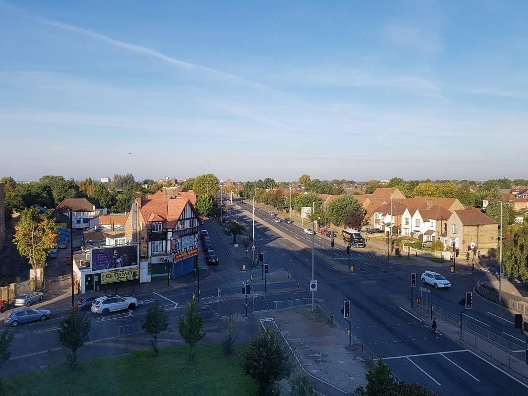 Sunshine in London this morning…