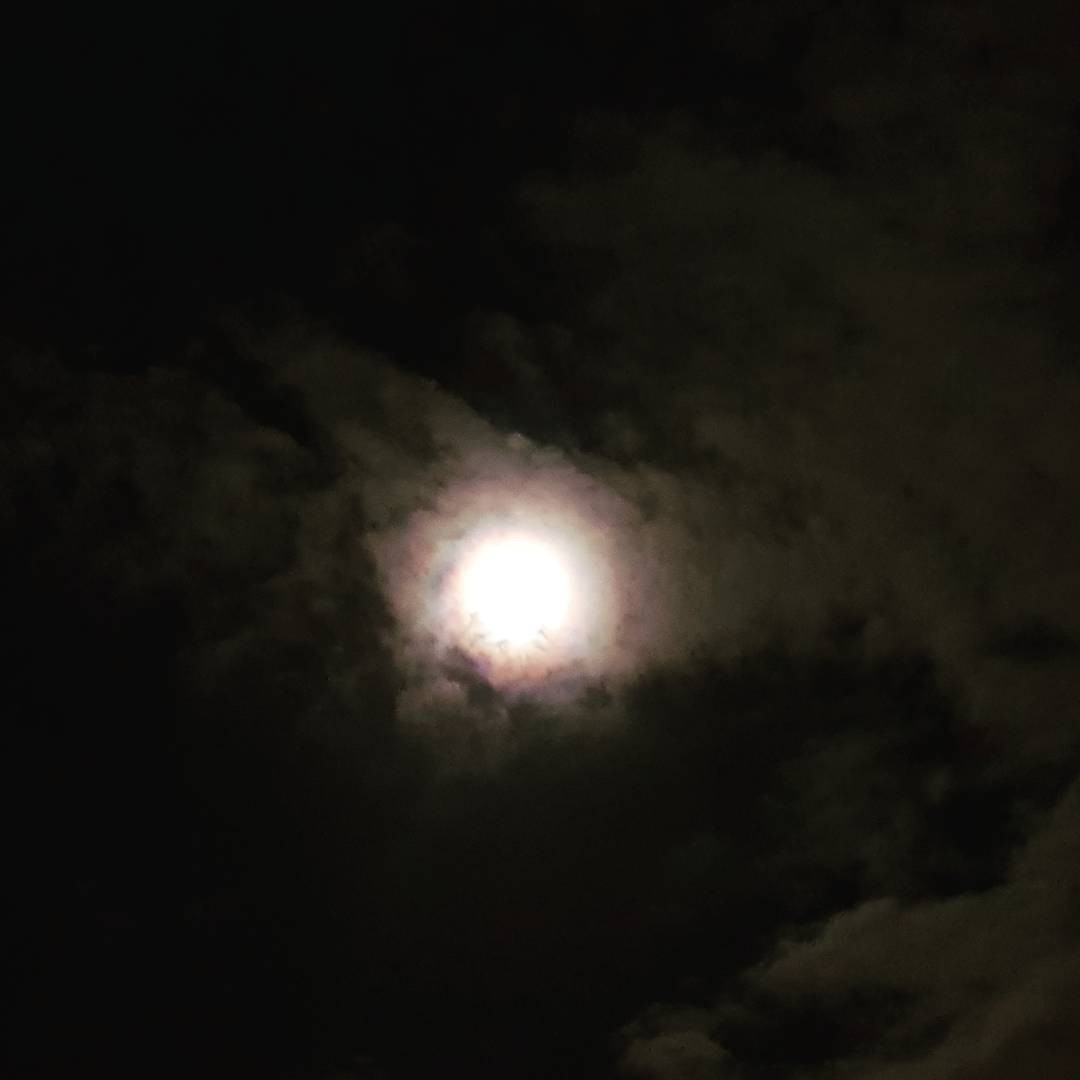 The #moon over