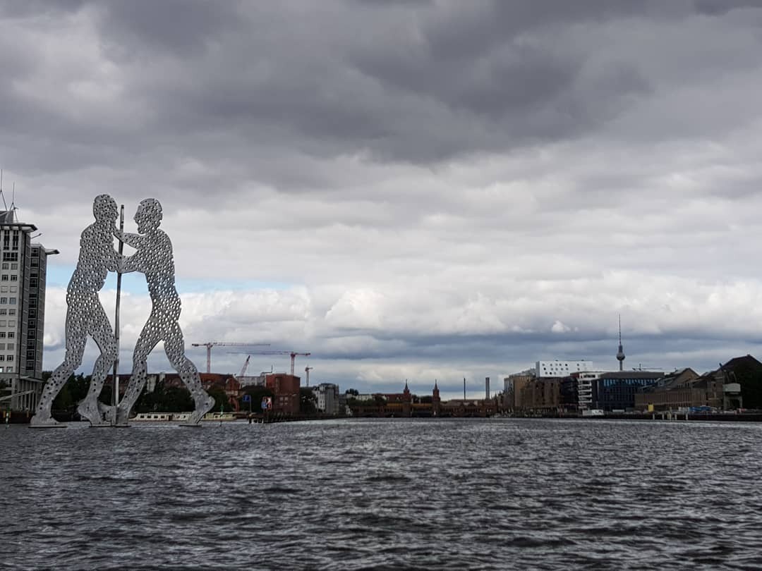 #Berlin as viewed from the river