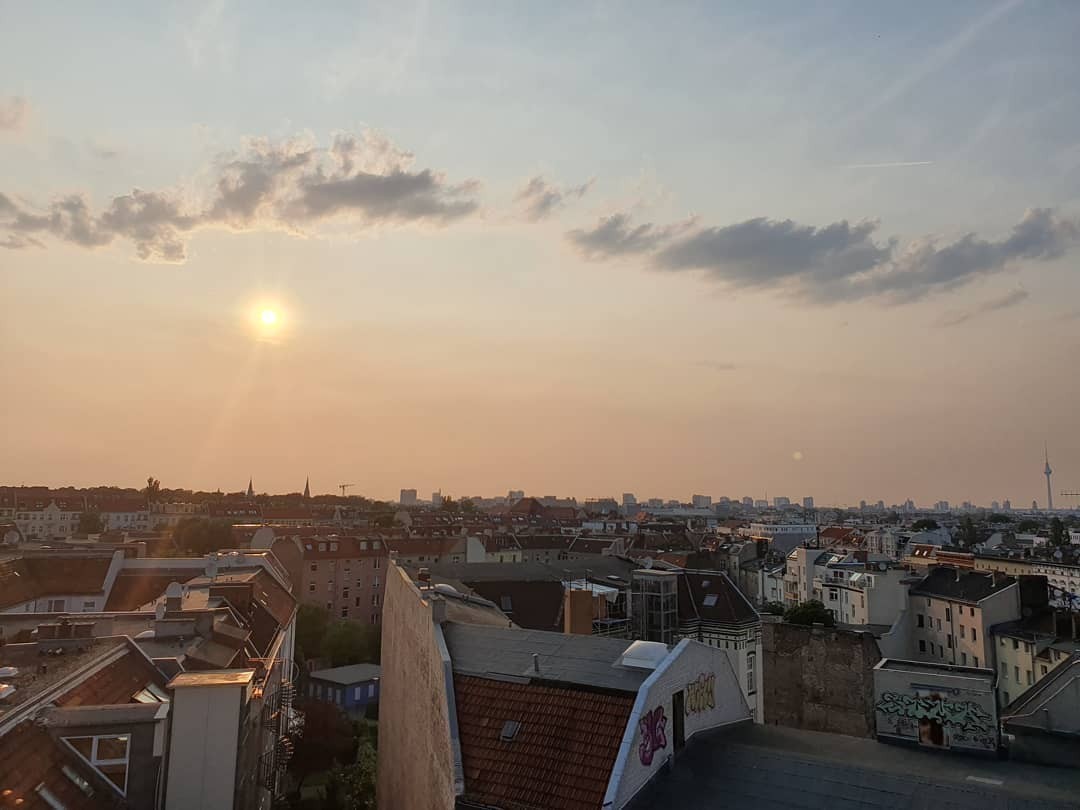 Over the rooftops of #Berlin…