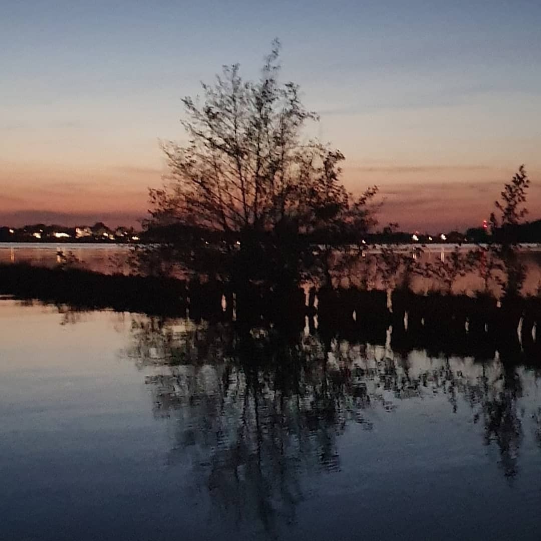 #Sunset over the lake…