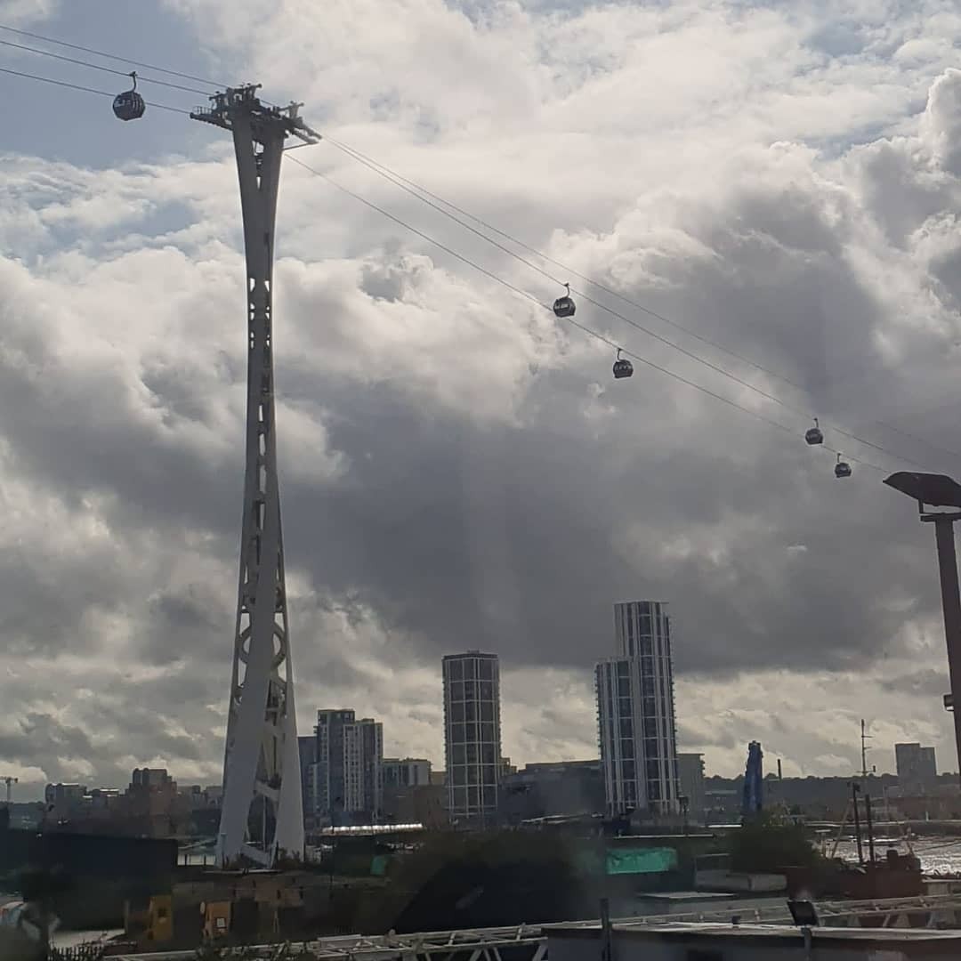 Back in #London if only for a few hours. Loads of Thunderstorms yesterday. I got completely soaked.