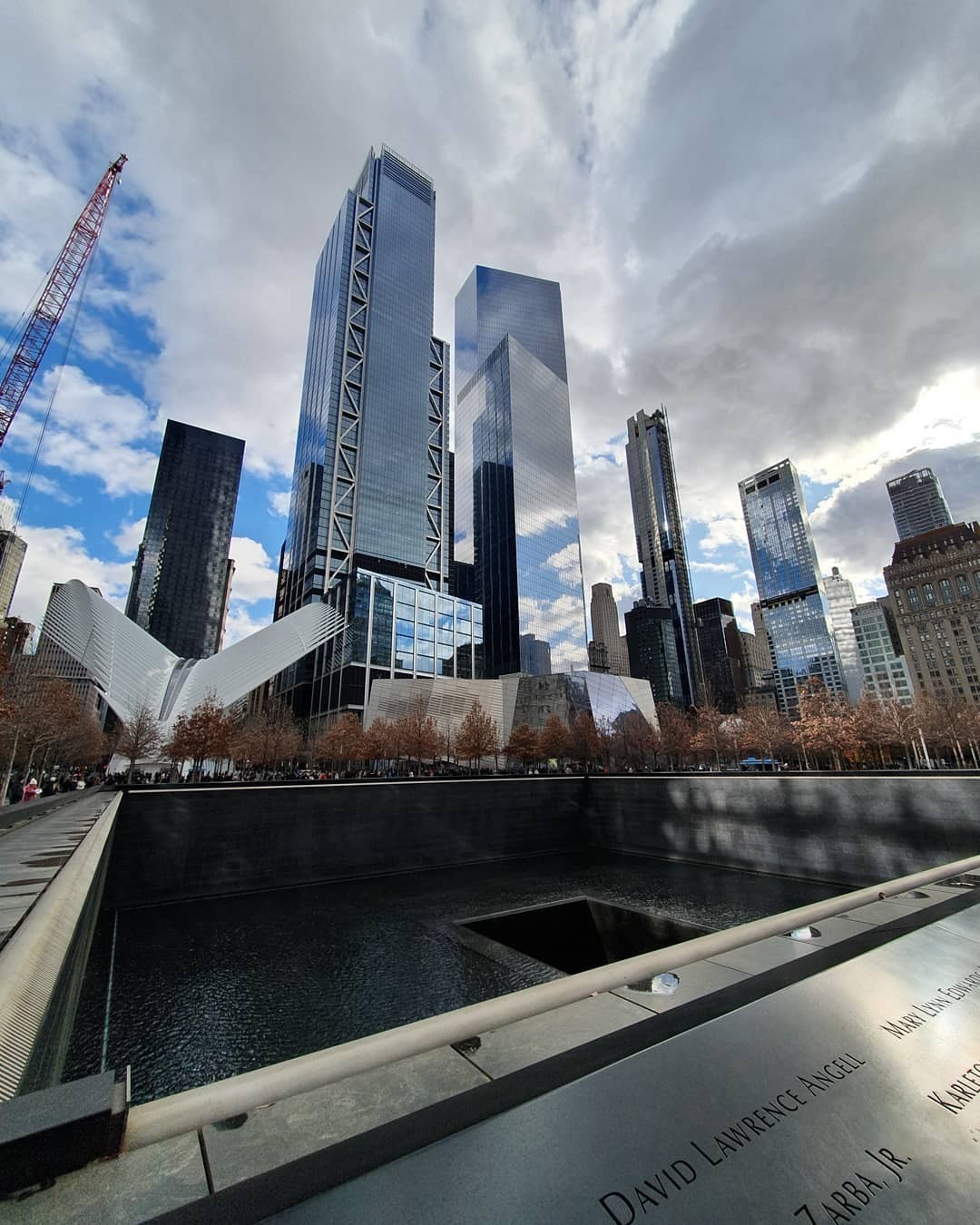 Ground zero World Trade Center side #NewYork
