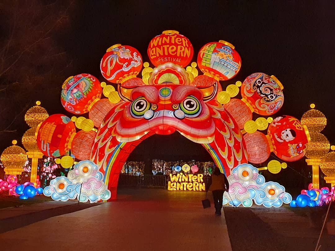 Amazing! New York City Winter Lantern Festival #nycwinterlanternfestival