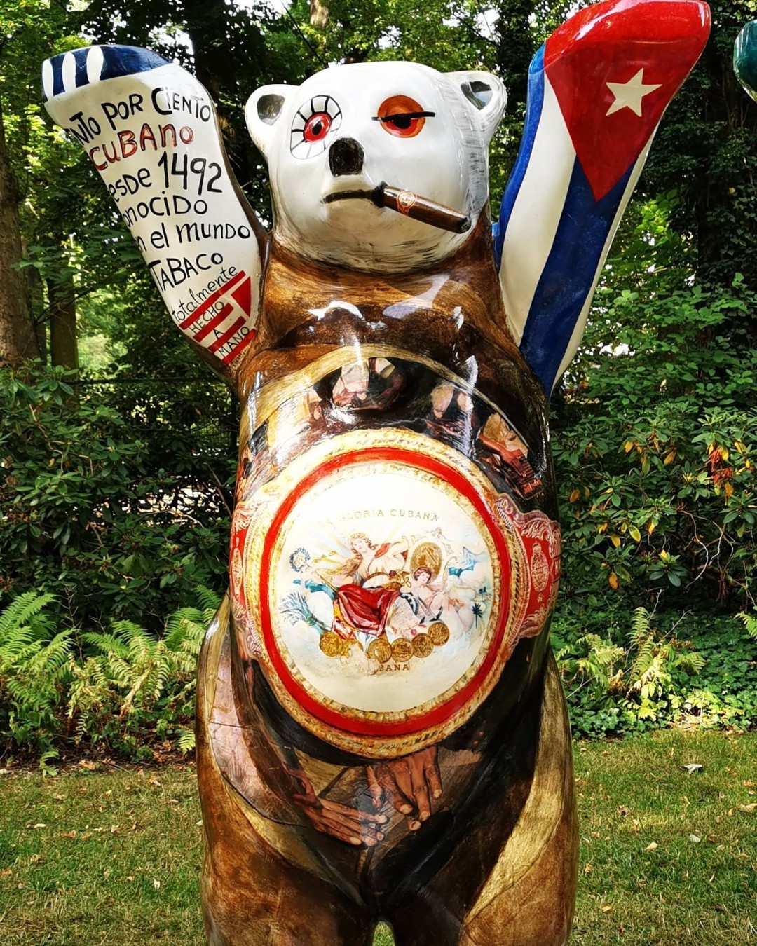 And the winner is… CUBA. Loved this one the most. Super fascinating to see how each artist is representing their country. Many unusual and unexpected designs. Often different to what I would link to a specific country or what comes to my mind first. But