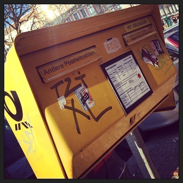 #Berlin letter box