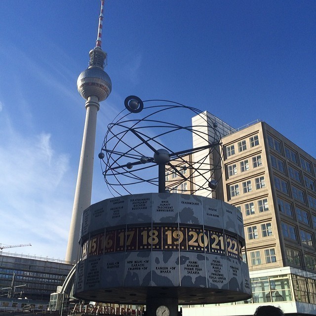 Blue sky in #Berlin :)