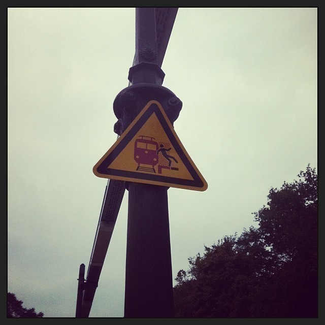 Caution train.