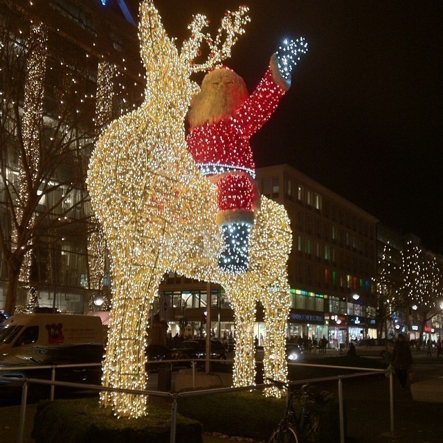 Christmas Lightshow in #Berlin