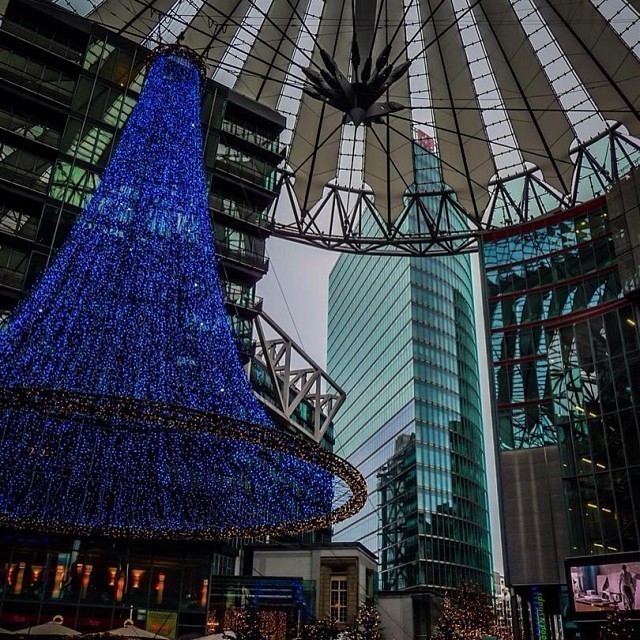 Christmas Sony Center #Berlin