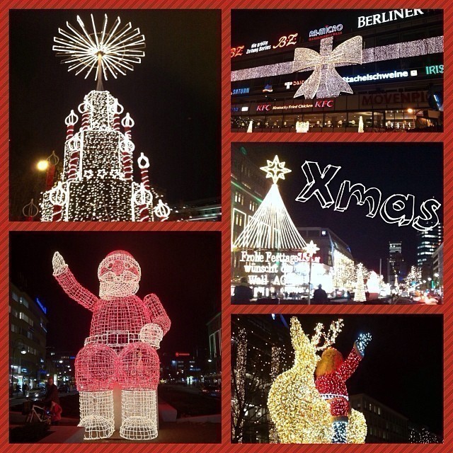 Christmas lights in #Berlin