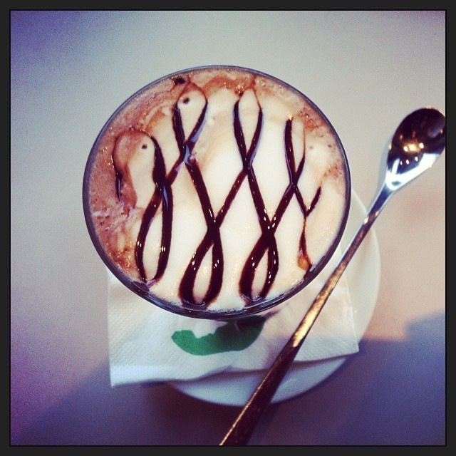 Coffee art #coffee. Good morning.