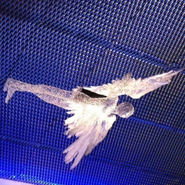 Dae’s Wings up in the air from the last Alive tour 2012.