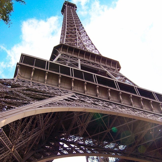 Different view on to the Eiffel Tower in Paris. #paris