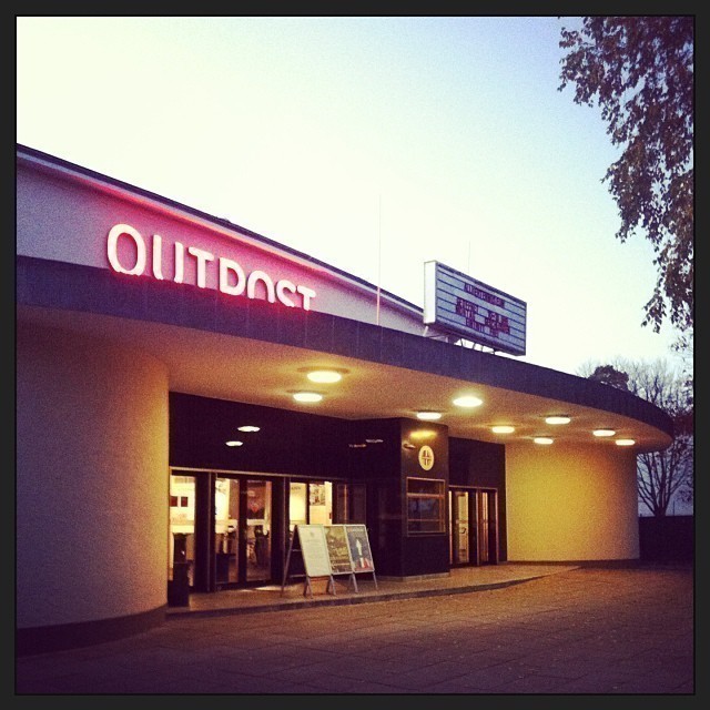 Elvis GI Blues in the old American cinema now part of the Allierten Museum
