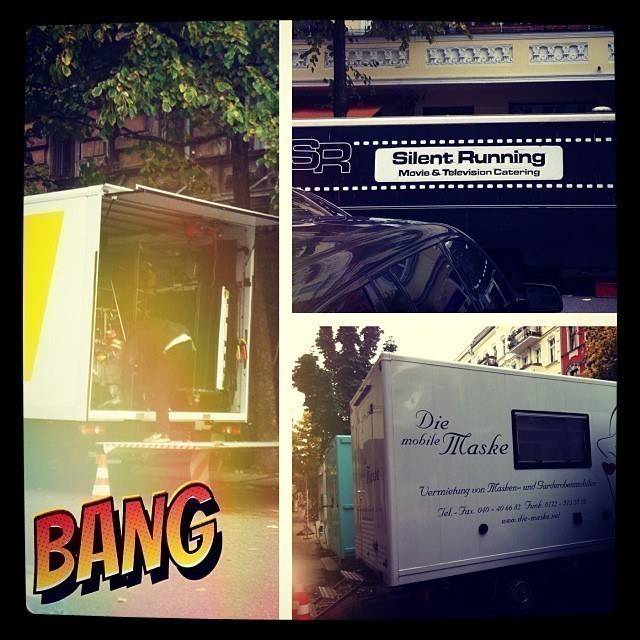 Filming again, different street though ;-)